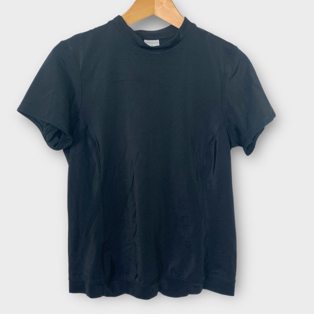 Lands End Rash Guard UPF 50 Swim Tee Shirt